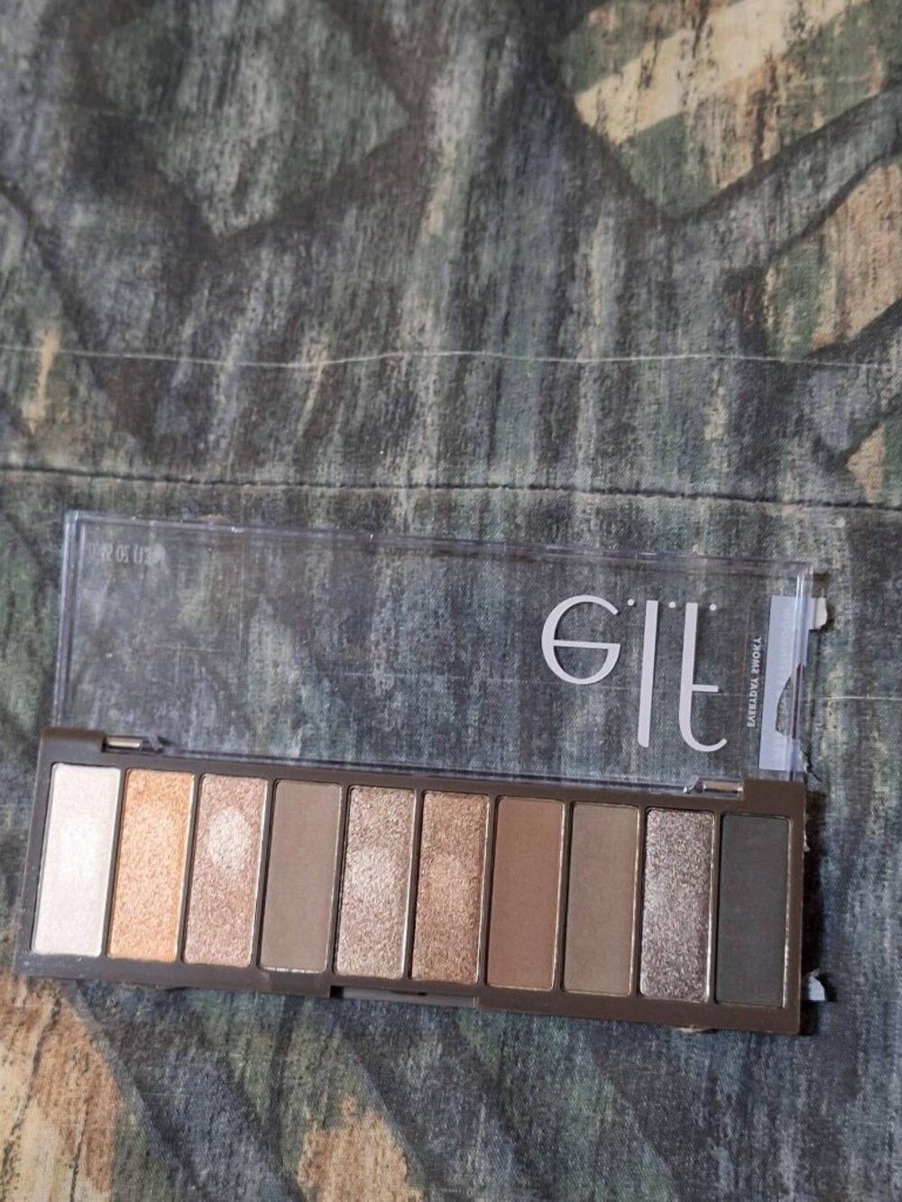 E.L.F - Perfect 10 Eyeshadow Palette – Everyday Smoky (Swatched Only)